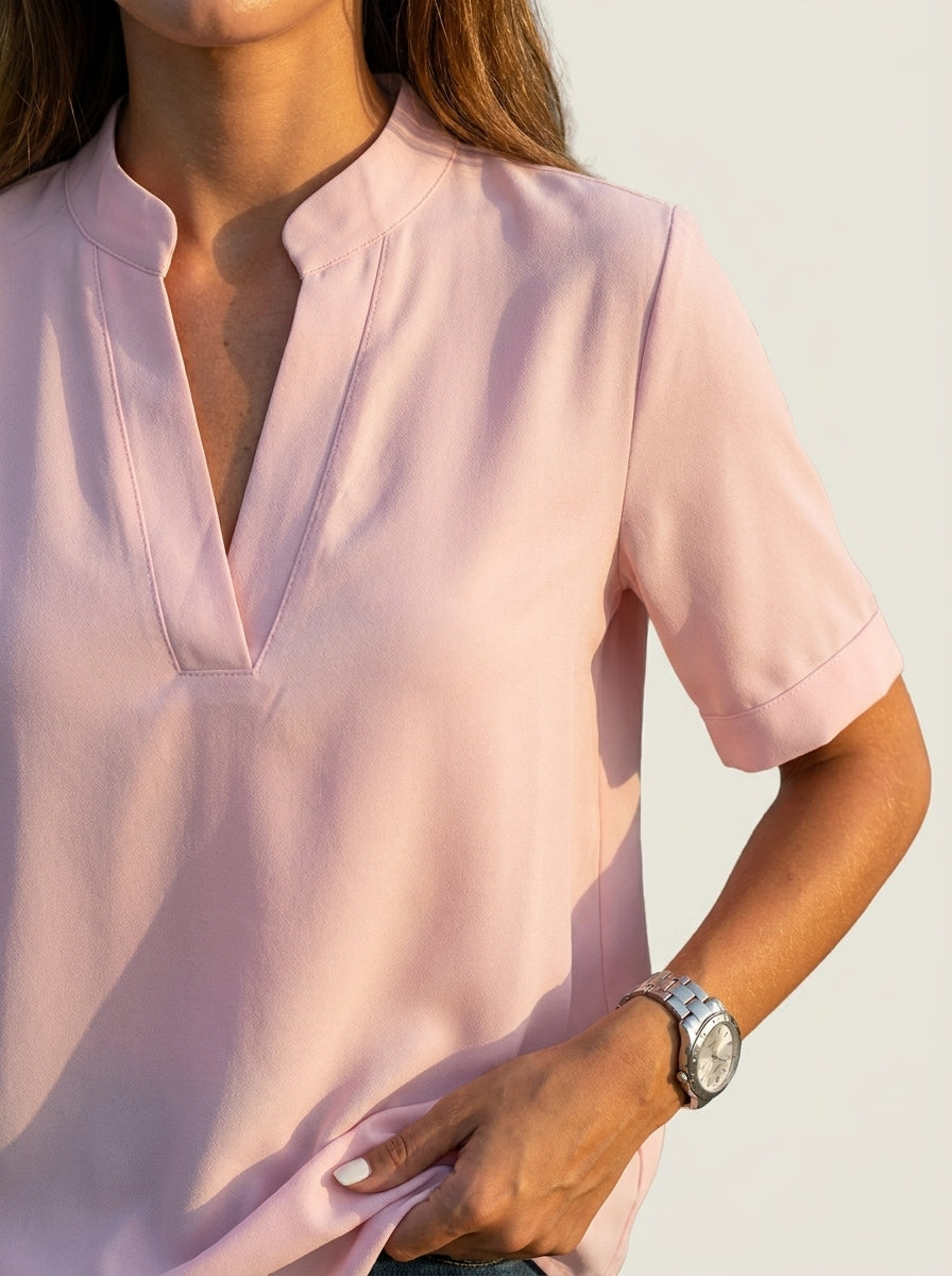 Raquel - Blusa Elegante con Cuello en V