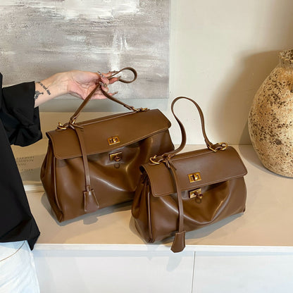 Vintage Style Large Capacity Tote Bag