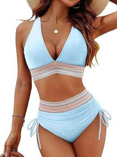 Ladies High Waist Bikini Swimsuit