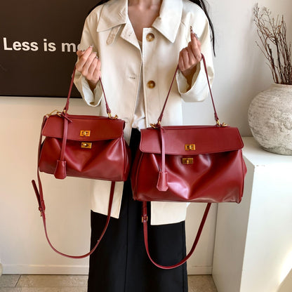 Vintage Style Large Capacity Tote Bag