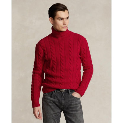 Mens Half Turtleneck Cotton Sweater