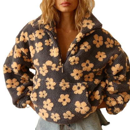 Daisy - Sudadera Fleece Bloom