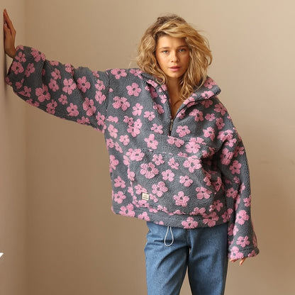 Daisy - Sudadera Fleece Bloom