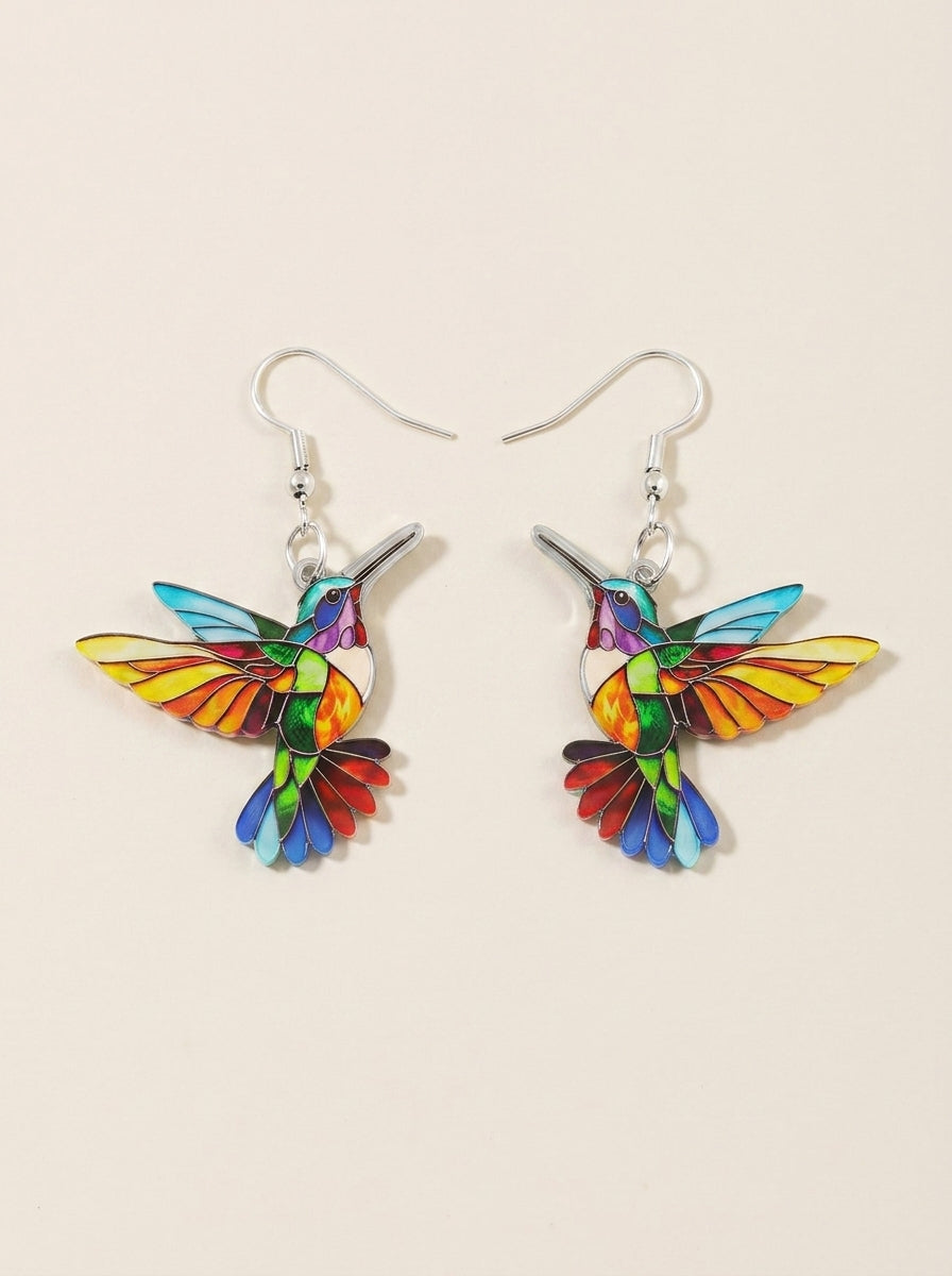 Malia - Pendientes Colibrí & Collar