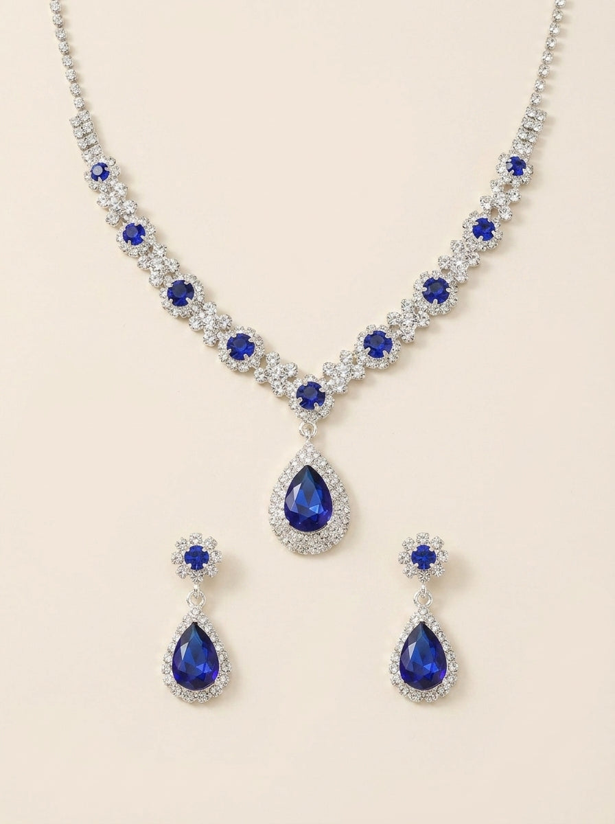 Véra - Elegante Set de Joyas de Cristal