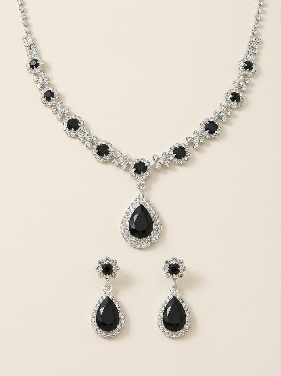 Véra - Elegante Set de Joyas de Cristal