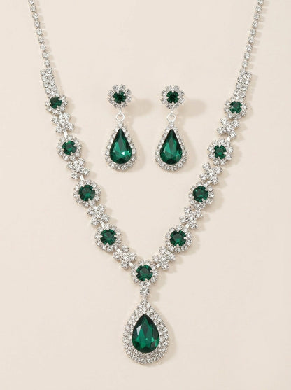 Véra - Elegante Set de Joyas de Cristal
