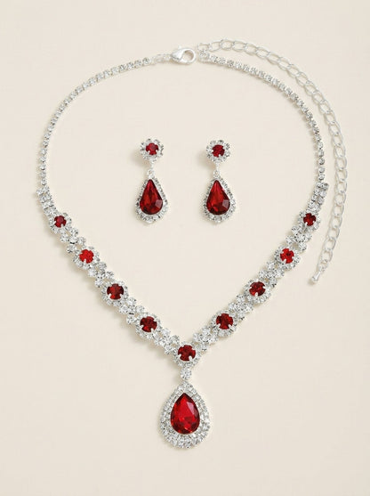 Véra - Elegante Set de Joyas de Cristal