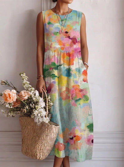 Conchi - Vestido Midi Ligero y Favorecedor
