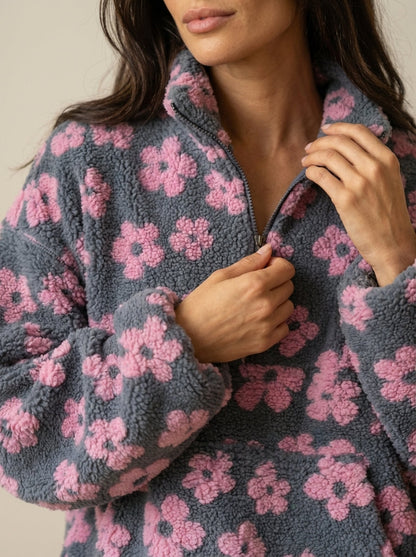 Daisy - Sudadera Fleece Bloom