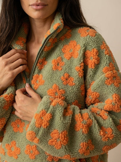 Daisy - Sudadera Fleece Bloom