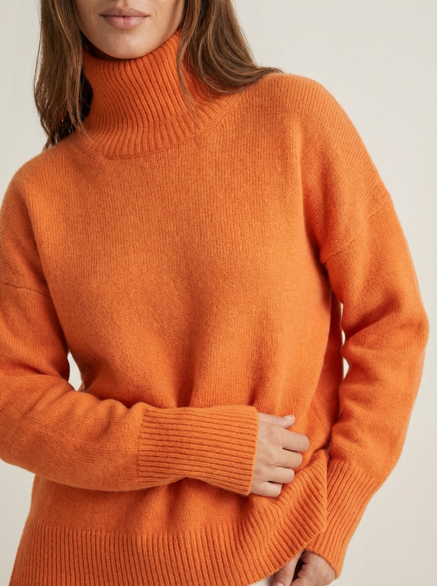 Agata - Jersey de Cuello Alto