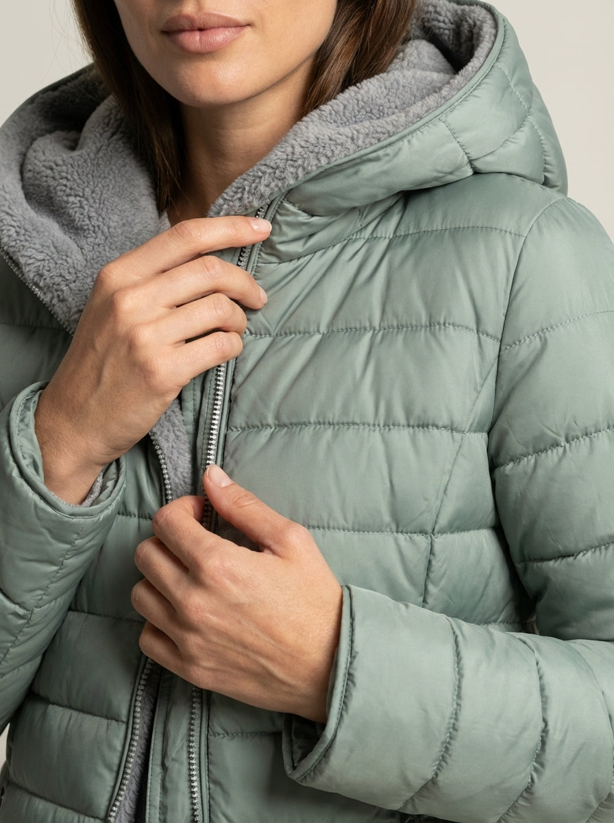 Olivia - Chaqueta de Invierno Acolchada