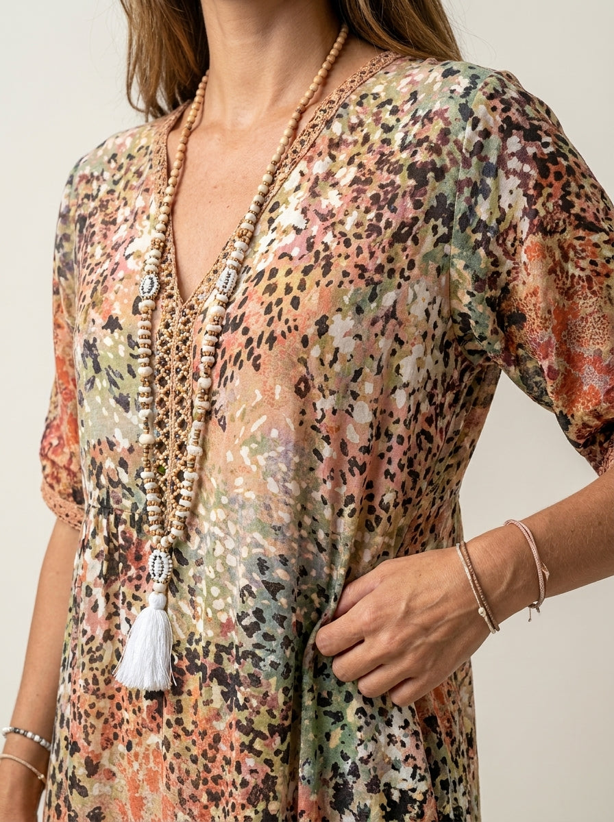 Iris - Vestido Ligero y Vaporoso con Corte Favorecedor