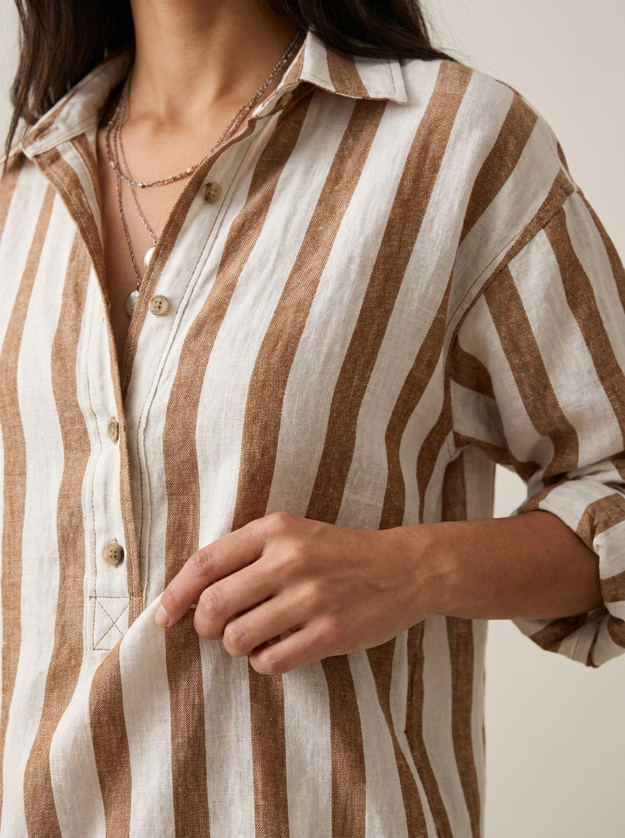 Pepa - Vestido Camisero Largo