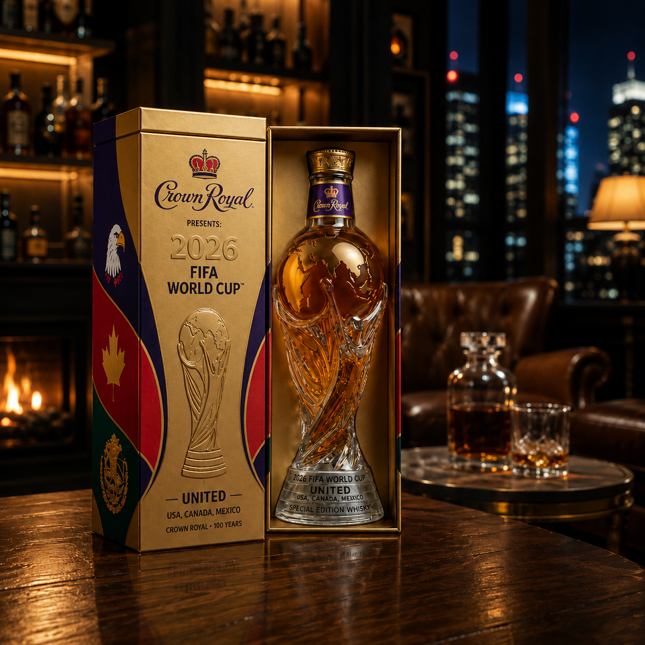 Edición Copa del Mundo 2026 - Decantador de Whisky