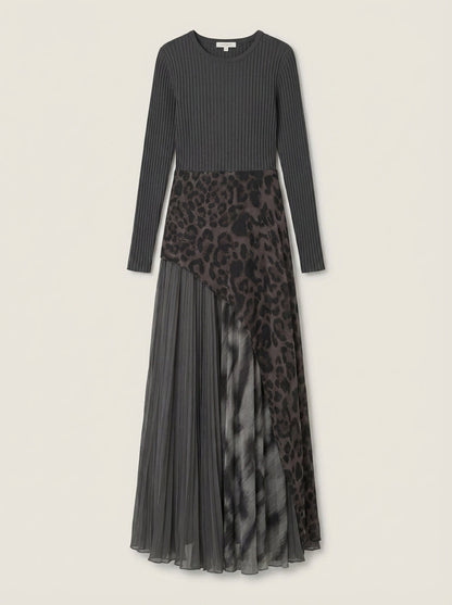 Clara - Vestido Largo Leopardo