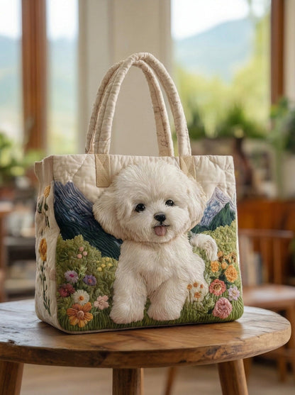 Bolso Artesanal Acolchado “Perro Encantado”