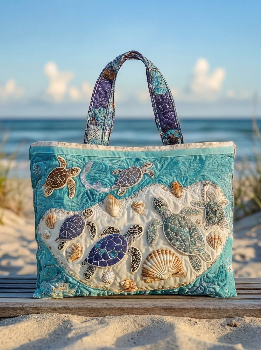 Bolso Artesanal Acolchado "Abrazo de Tortuga"