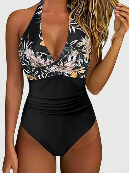 Florencia - Bañador Elegante para Mujer con Escote en V