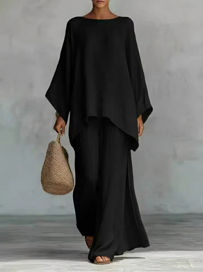 María - Conjunto de Lino Fresco y Elegante