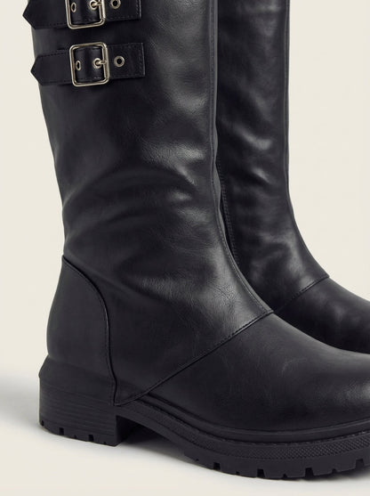 Olaya - Botas Cubiertas con Cremallera