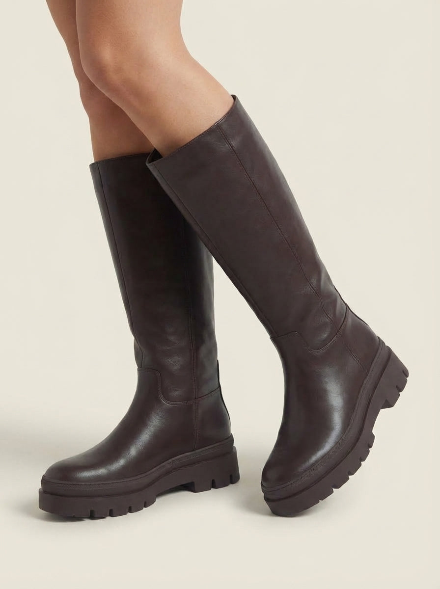 Iria - Botas Altas Marrón
