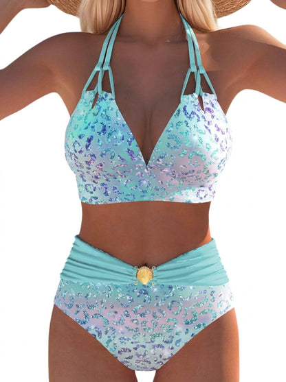 Gemma - Bikini con Estampado Leopardo