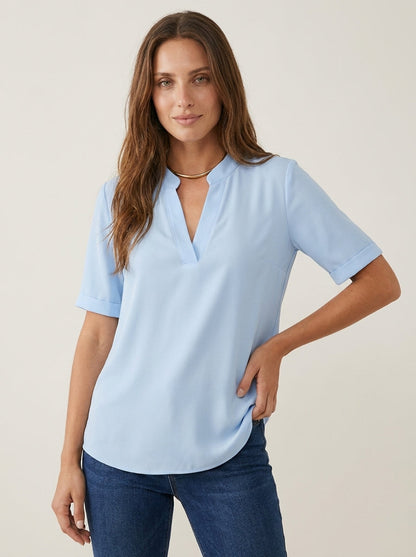 Raquel - Blusa Elegante con Cuello en V