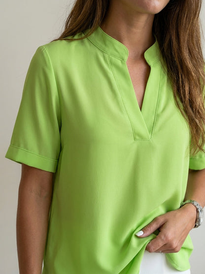 Raquel - Blusa Elegante con Cuello en V