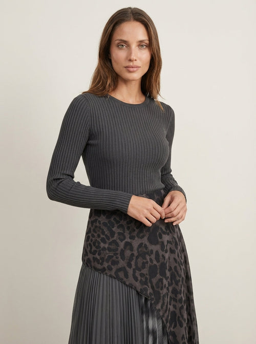 Clara - Vestido Largo Leopardo