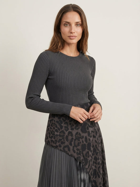 Clara - Vestido Largo Leopardo