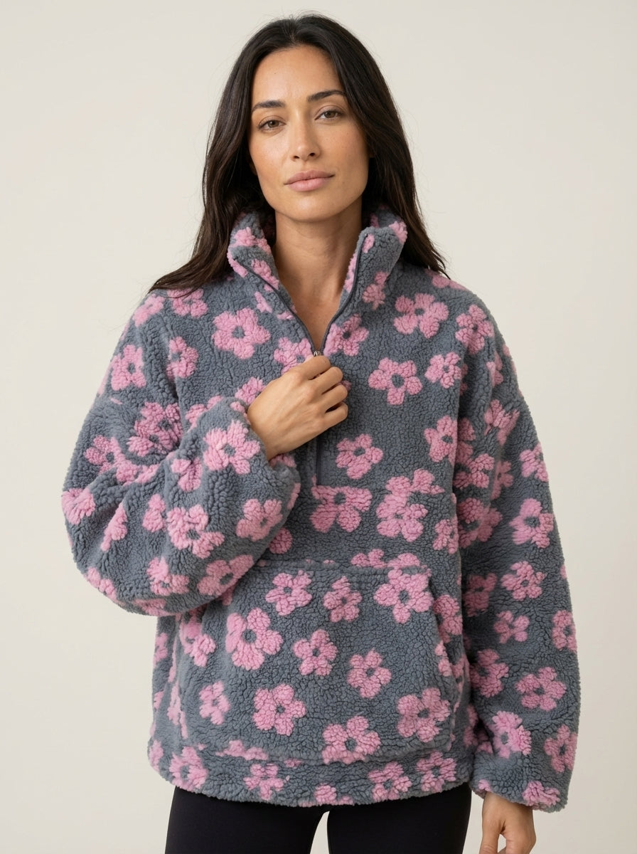 Daisy - Sudadera Fleece Bloom