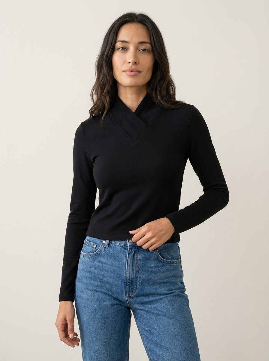 Olivia - Jersey de Cuello Alto