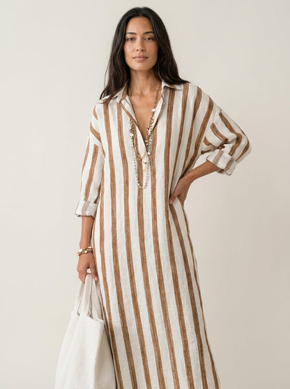 Pepa - Vestido Camisero Largo