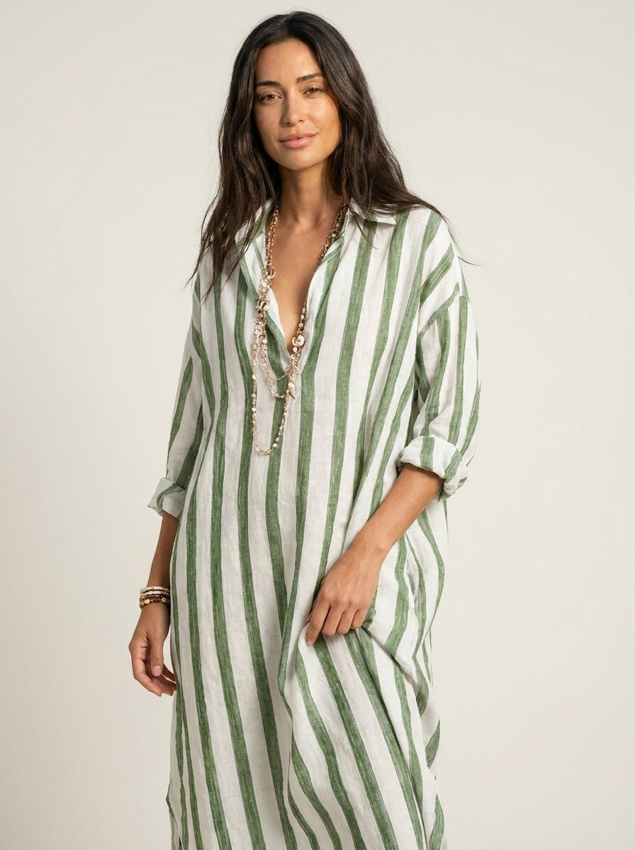 Pepa - Vestido Camisero Largo