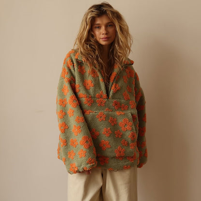 Daisy - Sudadera Fleece Bloom