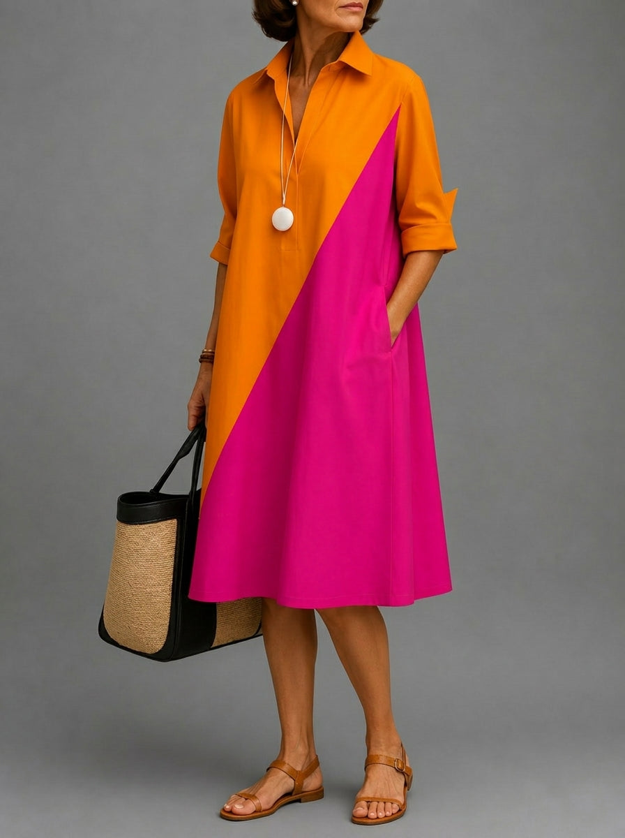 Nora - Vestido Midi Cuidado y Estiloso