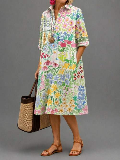 Patricia - Vestido Midi Cuidado y Elegante