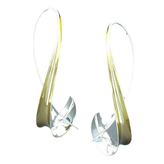 Geometric Ear Hook Earrings
