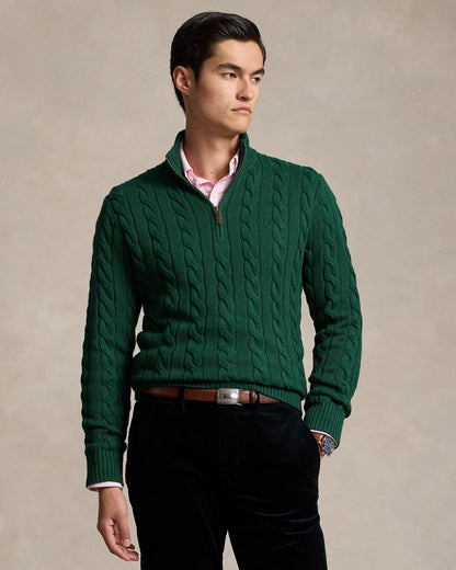 Mens Half Turtleneck Cotton Sweater