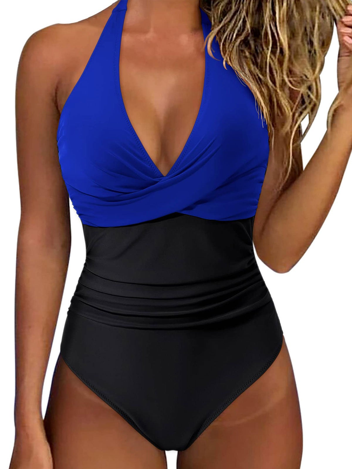 Sexy Backless Lace-up One-Piece Swimsuit