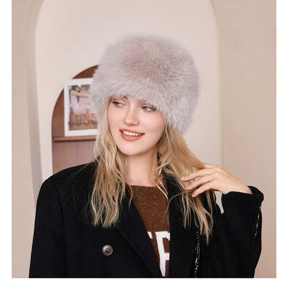 Thickened windproof warm versatile wool hat