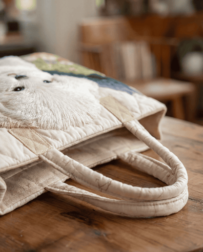 Bolso Artesanal Acolchado “Perro Encantado”