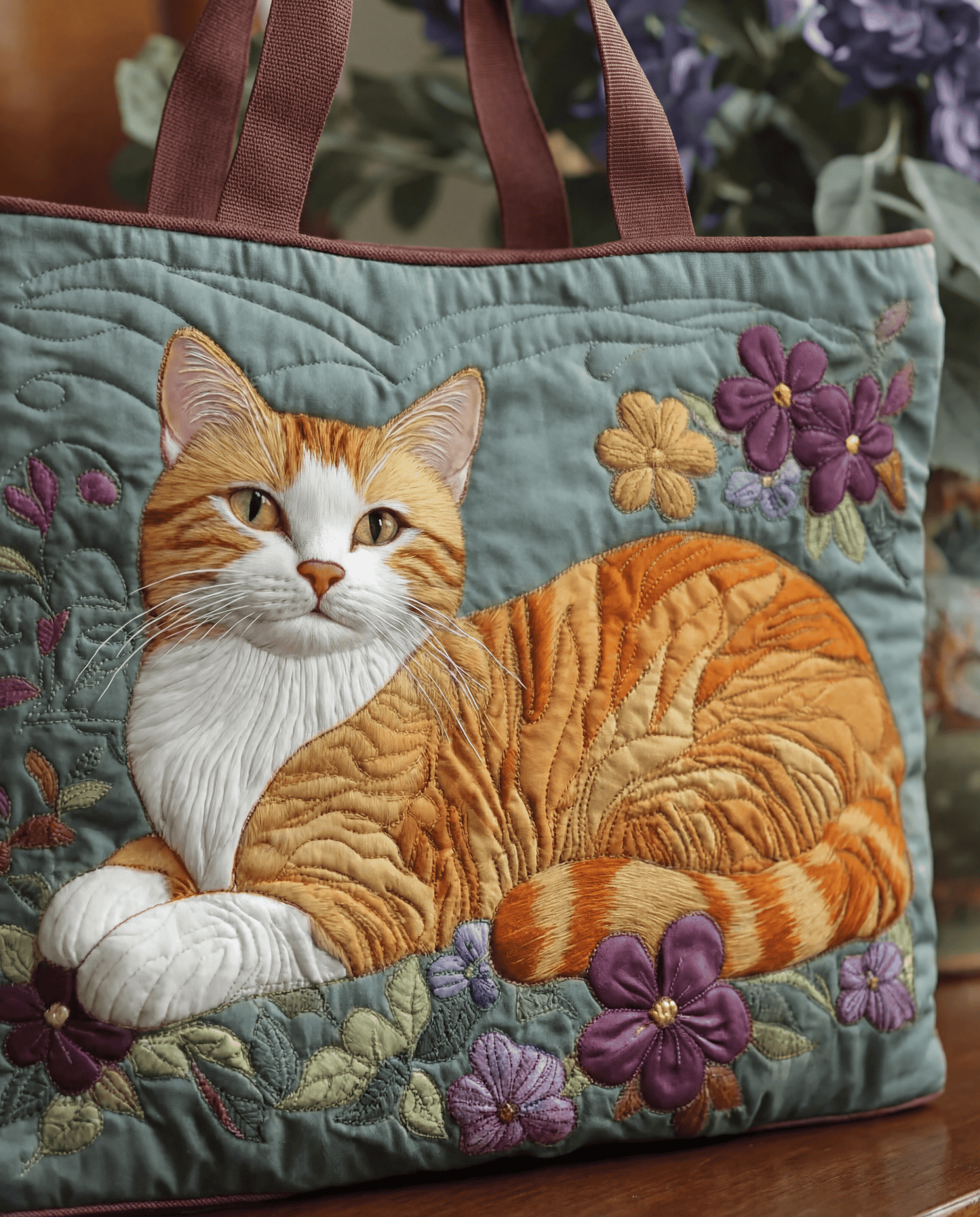 Bolso Artesanal “Gato Pelirrojo”