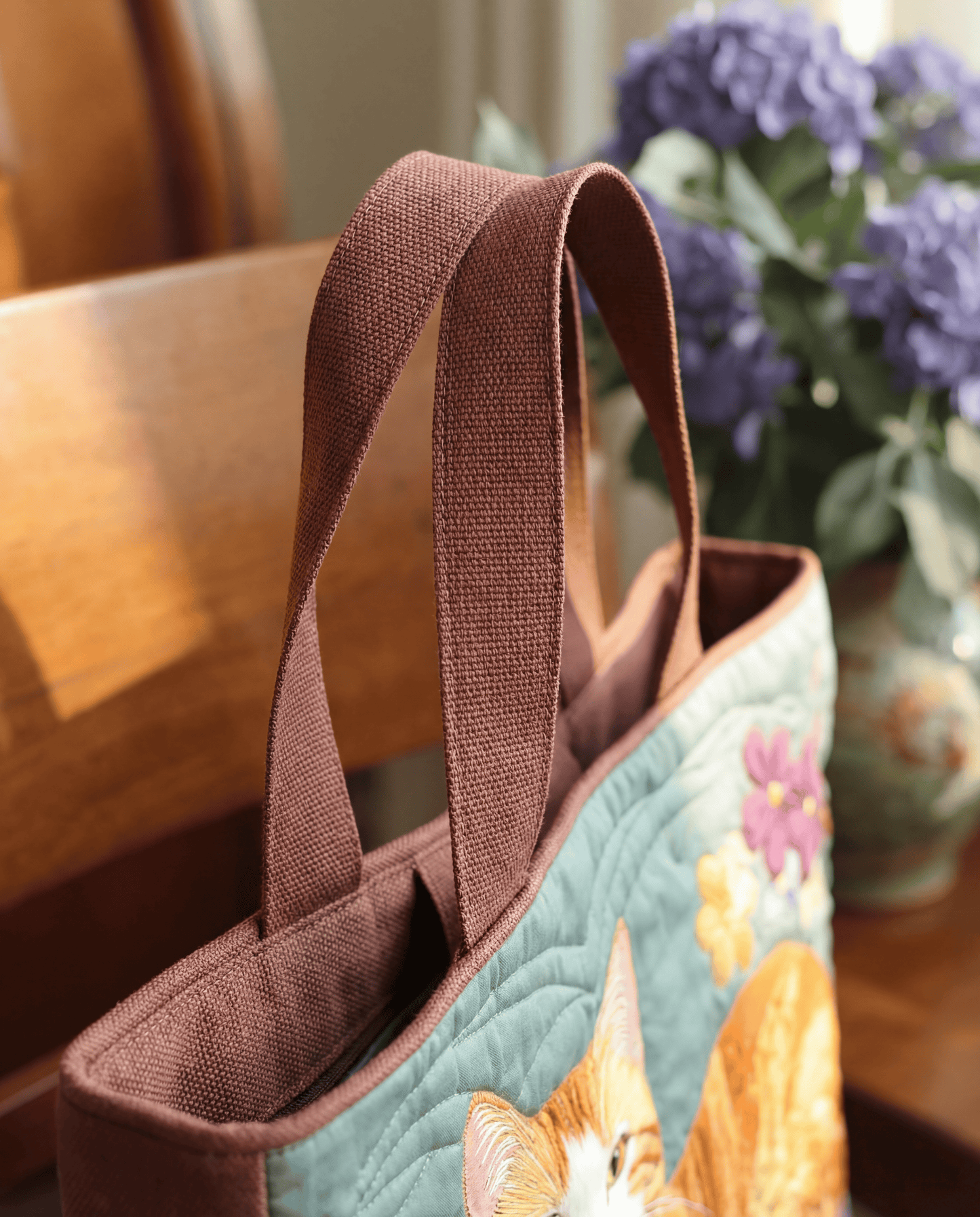 Bolso Artesanal “Gato Pelirrojo”