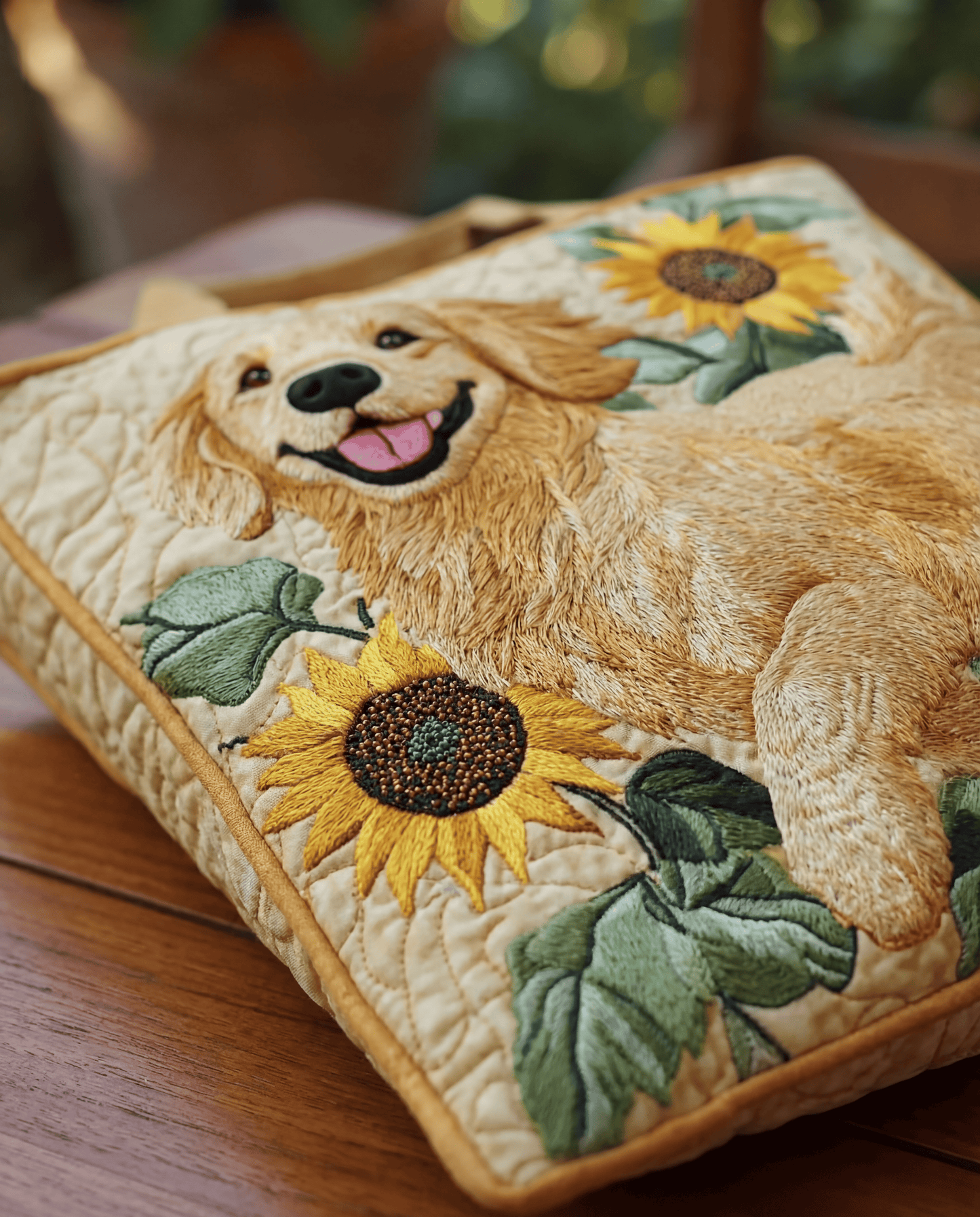 Bolso Artesanal "Golden Retriever"