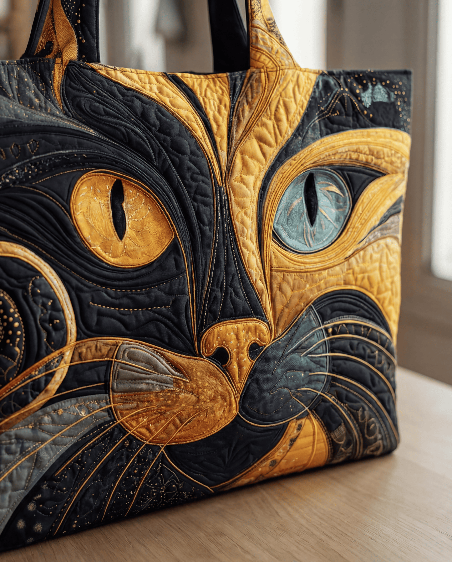 Bolso Artesanal “Gato Místico”