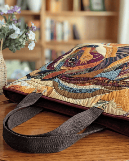 Bolso Artesanal “Caballo en Mosaico Multicolor”