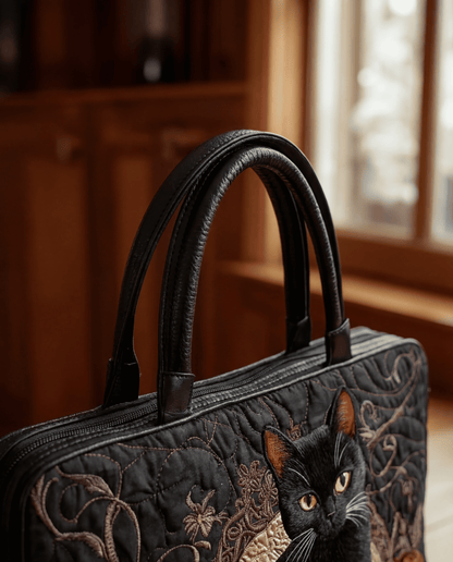 Bolso Artesanal Acolchado “Patas Oscuras”